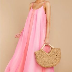 Forever Better Pink Ombré Maxi Dress